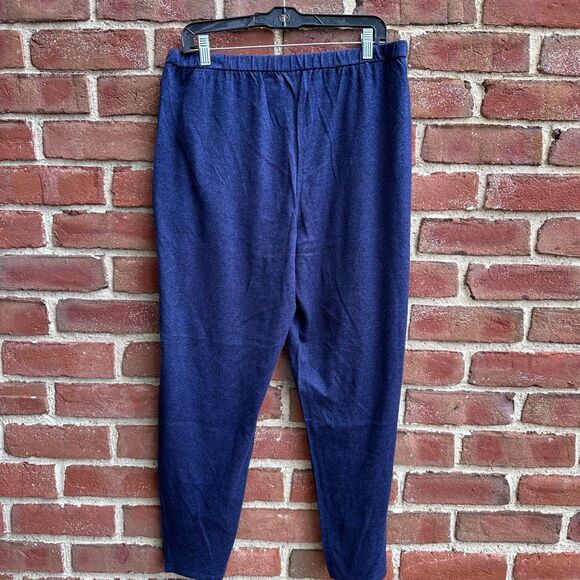 Eileen Fisher Women's $148 Cotton Hemp Melange Tapered Pant large - Picture 3 of 9